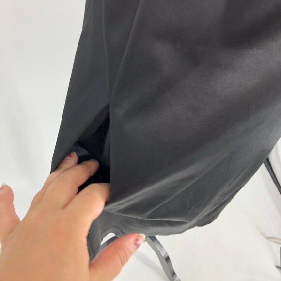 Diane Von Furstenberg Black Off The Shoulder Pia Midi  Dress w/ Bow tie size 6 - Picture 10 of 16